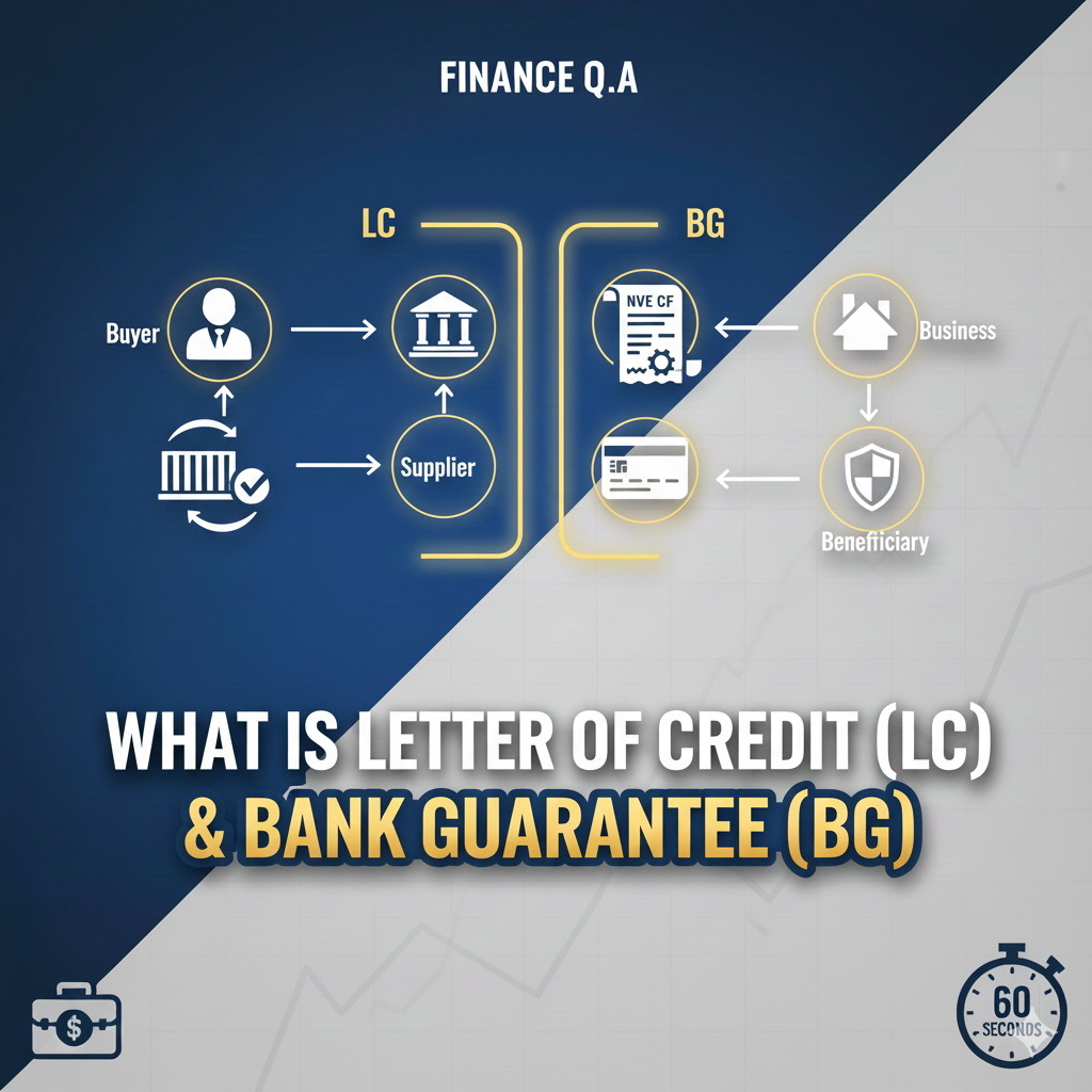 Confused about the difference between a Letter of Credit (LC) and a Bank Guarantee (BG)?